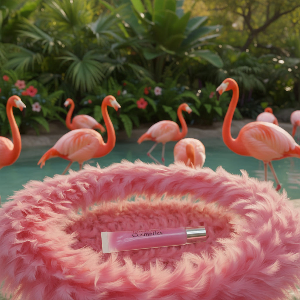 Flamingo feathers (squeeze tubes)